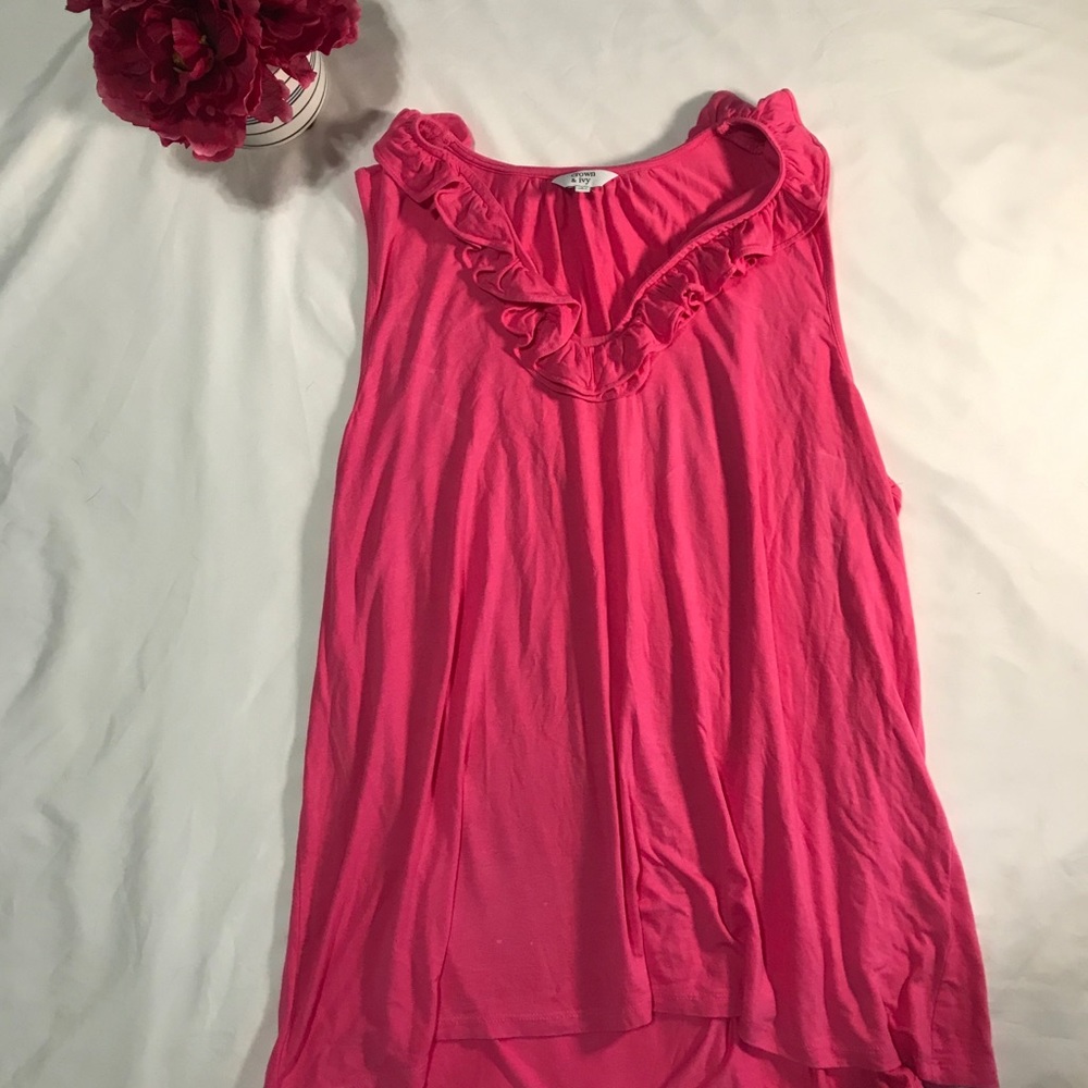 Crown and Ivy tank top shirt